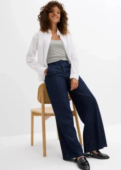 Wide-Leg-Jeans High Waist, Super Soft|bonprix Online