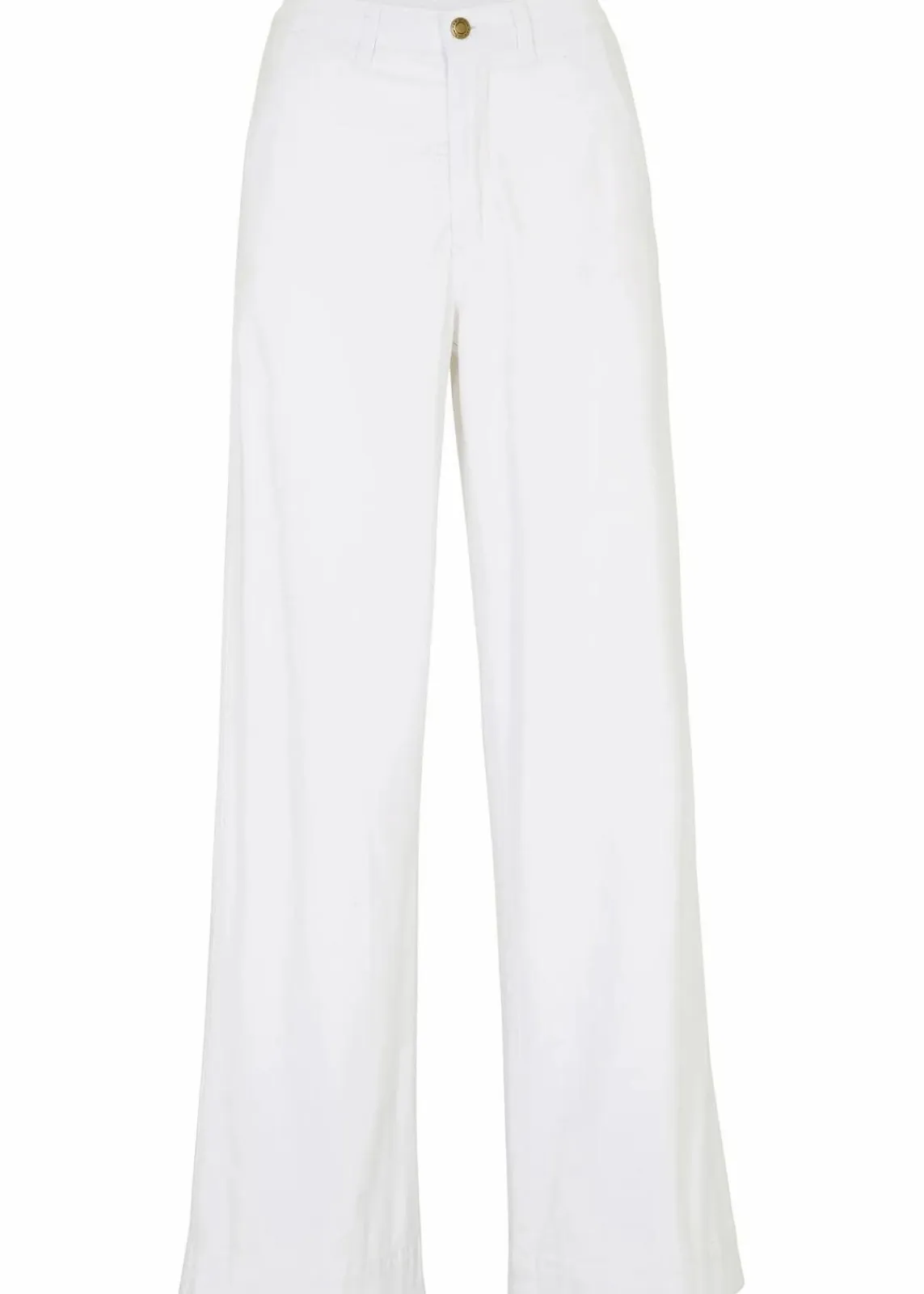 bonprix Bekleidung·Shirts & Tops|Jeans|Wide-Leg-Jeans High Waist, Stretch weiß twill