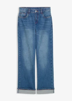 Wide-Leg-Jeans Low Waist|bonprix Discount