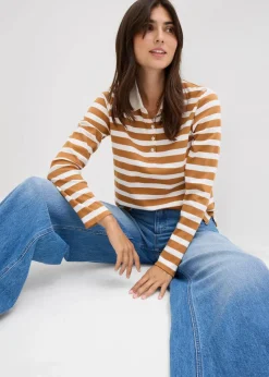 Wide-Leg-Jeans Mid Waist|bonprix Clearance