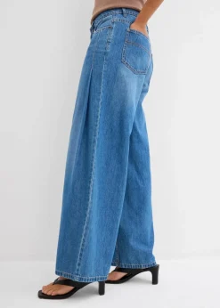 Wide-Leg-Jeans Mid Waist|bonprix New