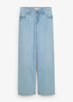 Wide-Leg-Jeans Mid Waist|bonprix Best