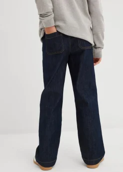 Wide-Leg-Jeans Mid Waist|bonprix Clearance