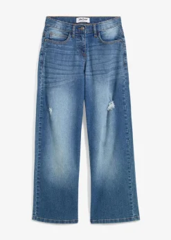 Wide-Leg-Jeans Mid Waist|bonprix Outlet