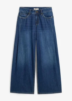 Wide-Leg-Jeans Mid Waist|bonprix Online