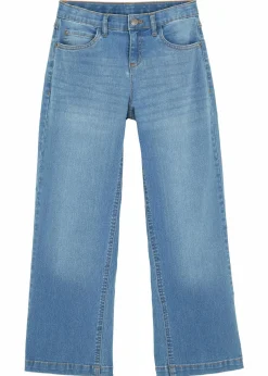 Wide-Leg-Jeans Mid Waist|bonprix Discount