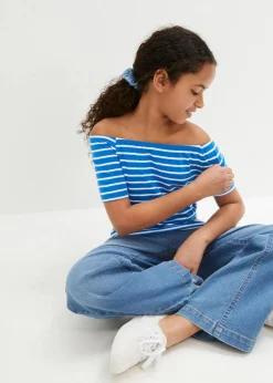 Wide-Leg-Jeans Mid Waist|bonprix Discount