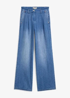 Wide-Leg-Jeans, Mid Waist|bonprix Hot
