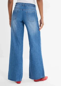 Wide-Leg-Jeans, Mid Waist|bonprix Hot