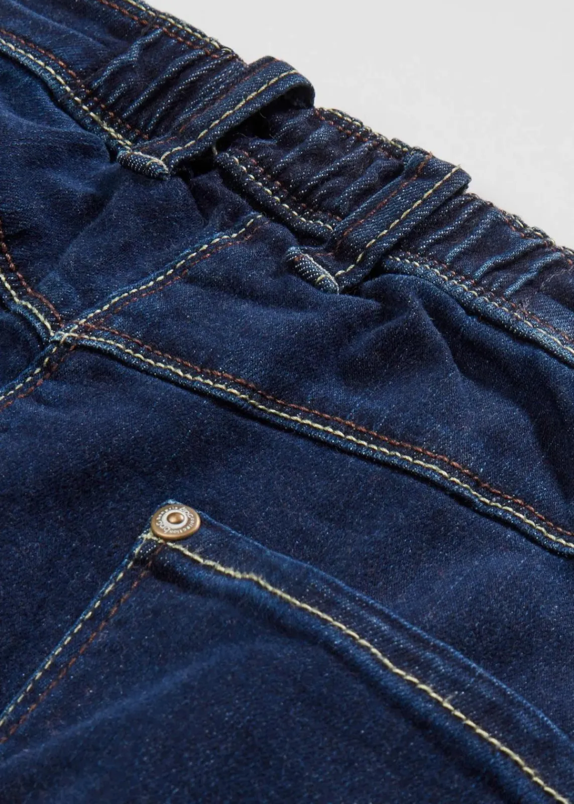 bonprix Bekleidung·Shirts & Tops|Jeans|Wide-Leg-Jeans Mid Waist, Bequembund nachtblau denim