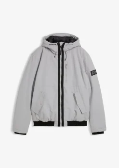 Winterblouson mit Kapuze und sportiven Details|bonprix Best