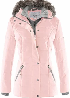 bonprix Jacken & Mäntel|Bekleidung·Hosen|Winterjacke in 2-in1 Optik perlrosa