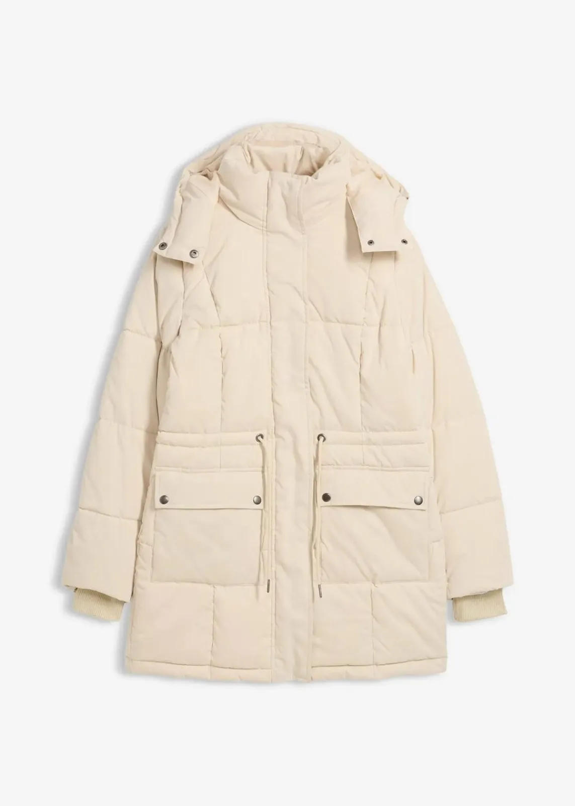 Winterjacke mit verstellbarem Taillenbündchen|bonprix Online