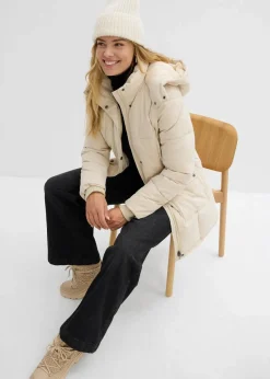 Winterjacke mit verstellbarem Taillenbündchen|bonprix Online