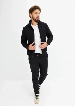 Winter-Jogginganzug mit Kuschel-Fleece-Futter|bonprix