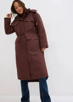 bonprix Jacken & Mäntel|Bekleidung·Hosen|Wintermantel, 2in1 Optik terrabraun