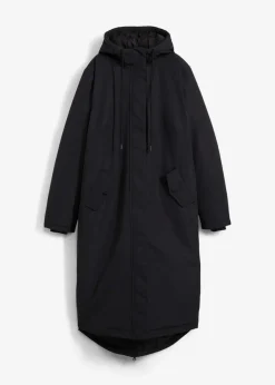 bonprix Bekleidung·Hosen|Jacken & Mäntel|Wintermantel mit Innensteppung schwarz