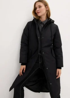 bonprix Bekleidung·Hosen|Jacken & Mäntel|Wintermantel mit Innensteppung schwarz