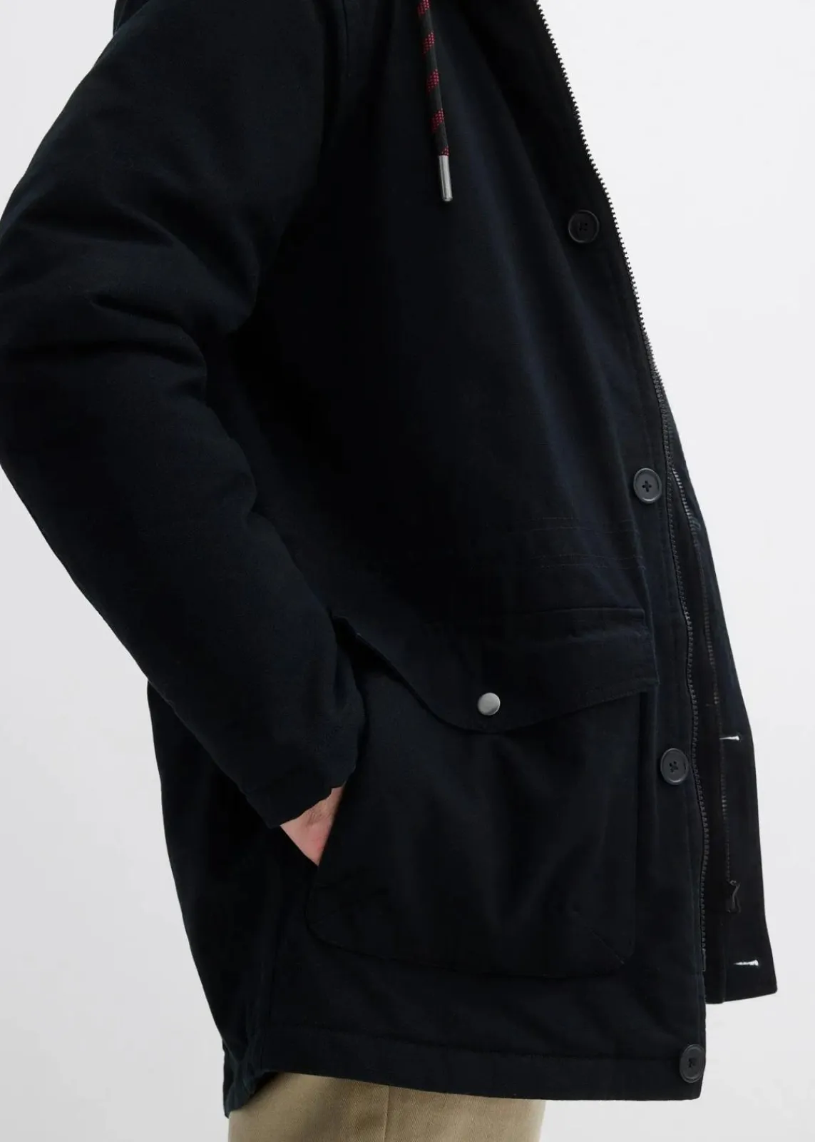 Winter-Parka mit Teddy-Kapuze|bonprix Best