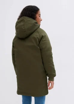 Winter-Parka mit Teddy-Kapuze, wasserabweisend|bonprix