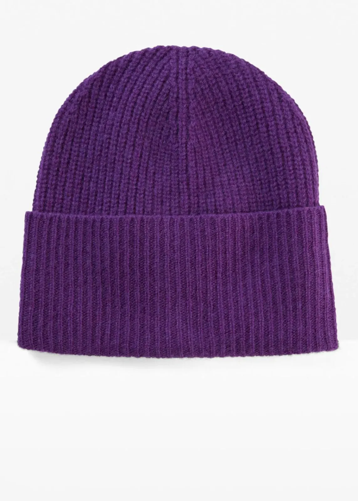 bonprix Mützen, Caps & Hüte|Nachhaltigere Materialien|Wollmütze mit Good Cashmere Standard®-Anteil tieflila