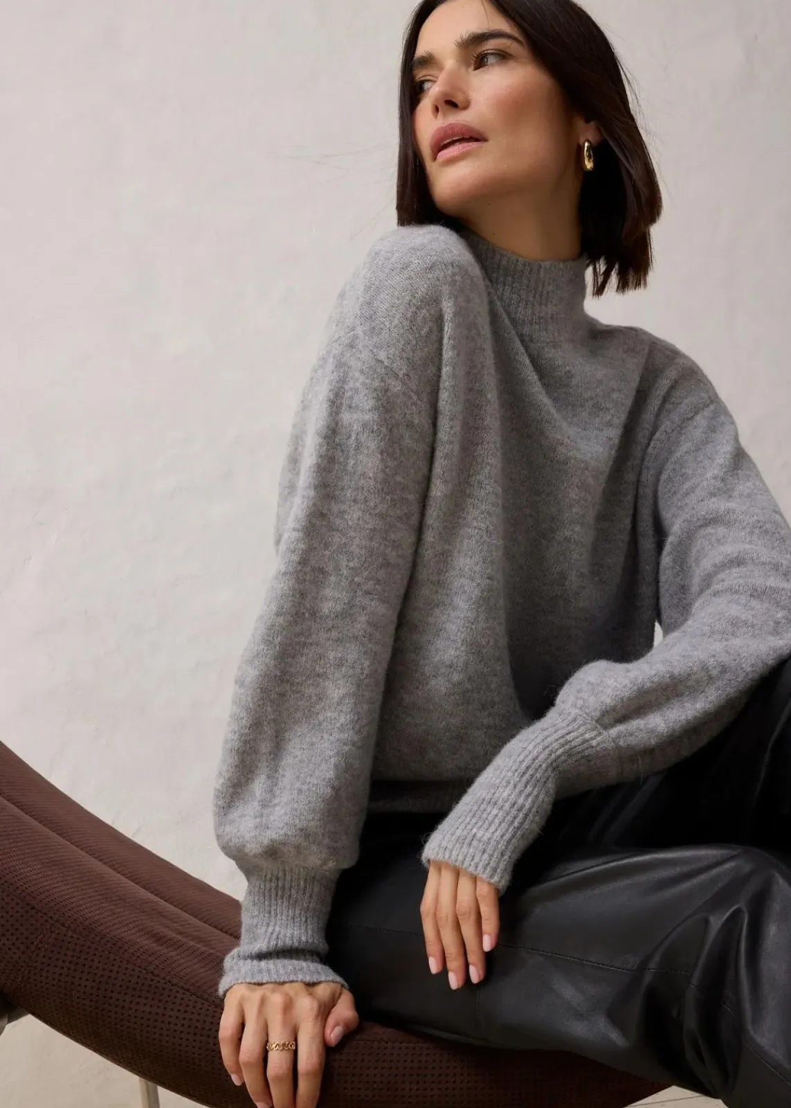 Wollpullover mit Alpakawolle|bonprix Sale