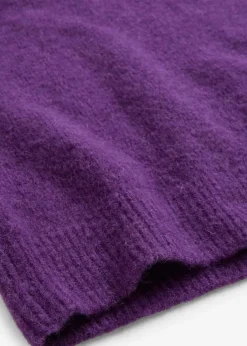 bonprix Bekleidung·Jeans|Premium|Wollpullunder mit Alpaka tieflila