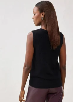 bonprix Bekleidung·Jeans|Premium|Wollpullunder mit Alpaka schwarz