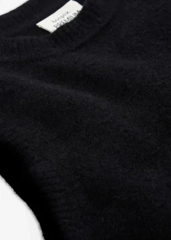 bonprix Bekleidung·Jeans|Premium|Wollpullunder mit Alpaka schwarz