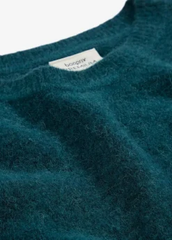 bonprix Bekleidung·Jeans|Premium|Wollpullunder mit Alpaka pfeffergrün