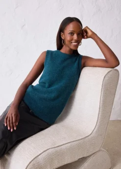 bonprix Bekleidung·Jeans|Premium|Wollpullunder mit Alpaka pfeffergrün