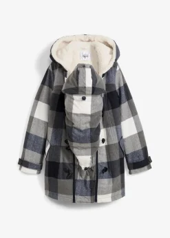 Woll-Umstandsjacke mit Teddyfutter / Tragejacke|bonprix Hot