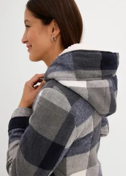 Woll-Umstandsjacke mit Teddyfutter / Tragejacke|bonprix Hot