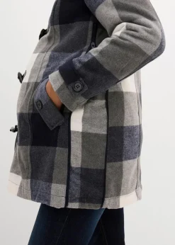 Woll-Umstandsjacke mit Teddyfutter / Tragejacke|bonprix Hot