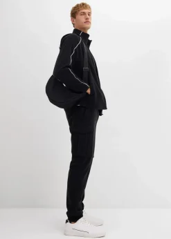 Wärmende Fleecejacke mit sportiven Details|bonprix Hot