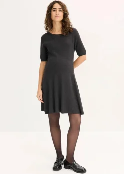 bonprix Wäsche·Still- & Umstandswäsche|Wäsche·Socken & Strumpfhosen|Wärmende Schwangerschafts-Strumpfhose in transparenter Optik, 50 DEN schwarz