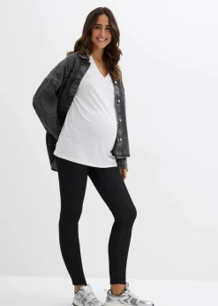 bonprix Bekleidung·Blazer|Umstandsmode|Wärmende Umstands-Leggings schwarz