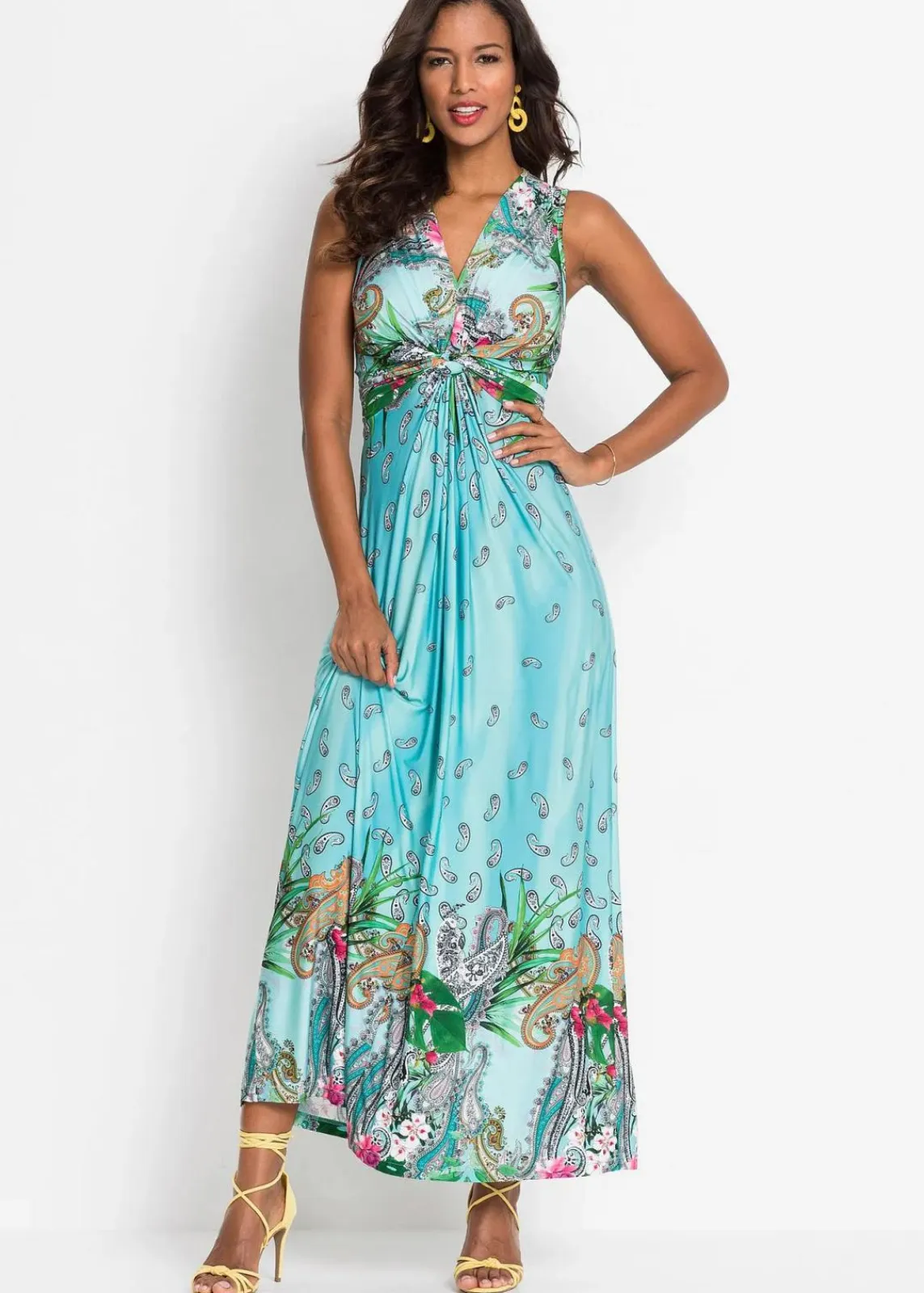 Zauberhaftes Maxikleid mit schönem Muster|bonprix Sale